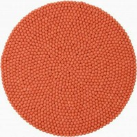 Felt ball 120 cm Round Area rug Carpet wool Mat Kid Playmat room Home Nepal